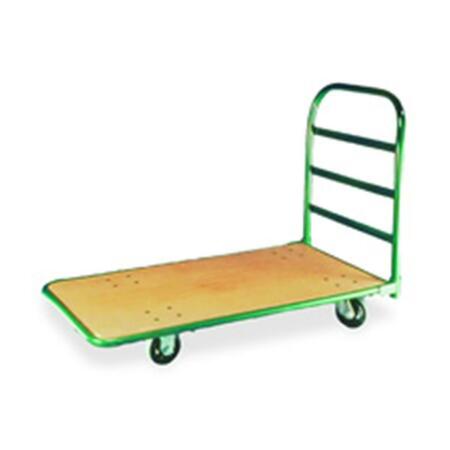 SPARCO PRODUCTS Heavy-Duty Platform Truck- 1400 Lb Capacity- 30In.X60In.X48In.- Green SPR01695